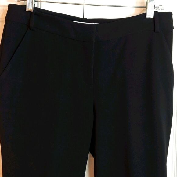 Diane Von Furstenberg Black Carissa Cropped Pant 6 - Picture 3 of 6